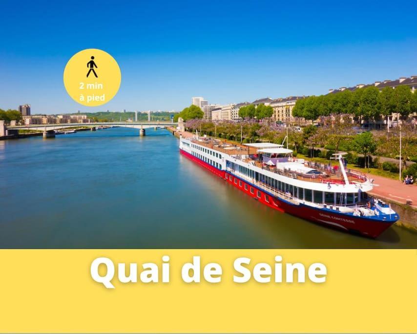 Amboise//Cosy-Centreville Rouen//Netfilx-Wifi//6Pers Bagian luar foto